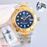 YYDS Factory ROLEX 316L Steel EAT2824 Chips Blue  White 37MM Watch